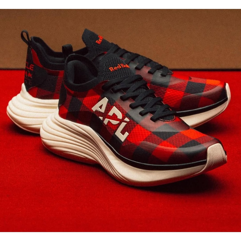 Women’s APL x Oracle Red Bull Racing Podium Sneakers in Red Black Flannel 10.5